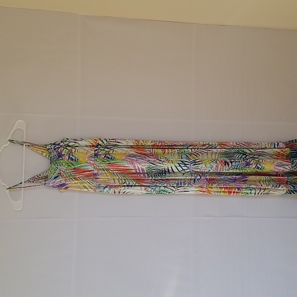 Parker Halle Maxi Ruffled Dress Palmetto 2 - Picture 12 of 12